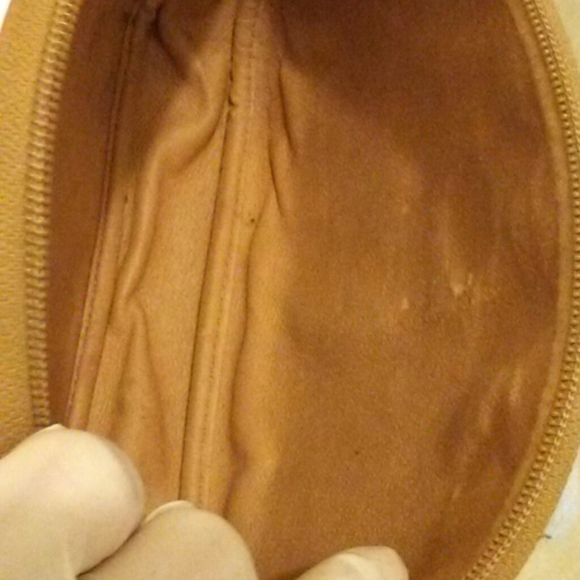 Vintage Gucci Bag and Wallet Set Signature Monogram Beige and Tan - Picture 7 of 8